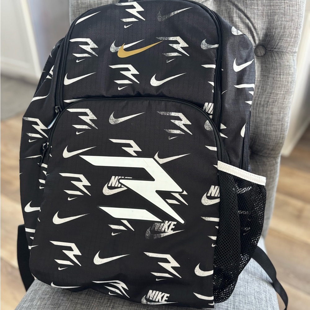 Nike Black and White Dynamic Backpack